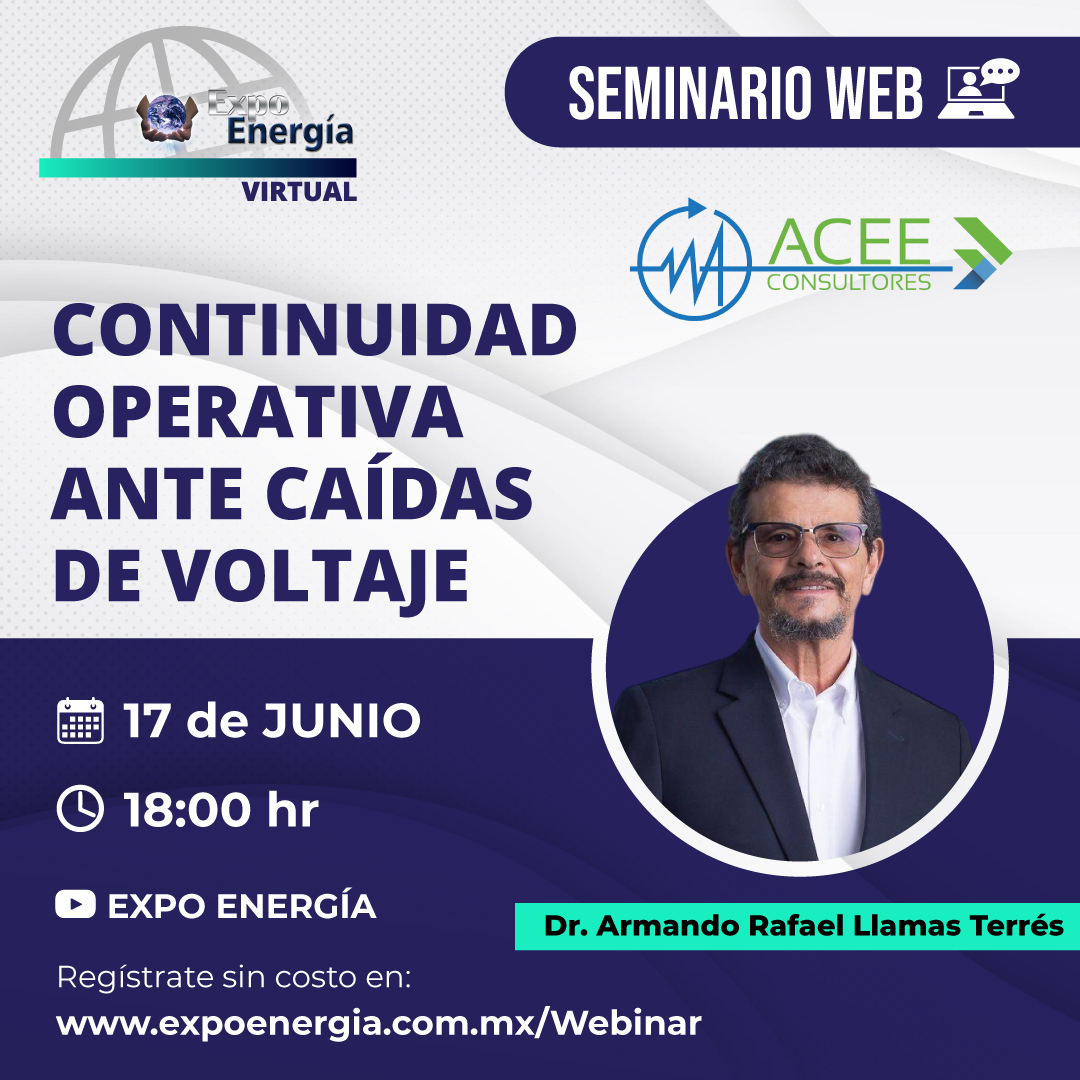 Seminario Web Continuidad Operativa ante Caídas de Voltaje